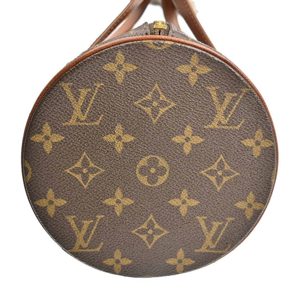 Louis Vuitton Papillon Handbag Monogram Canvas Brown Canvas Handbag ( )