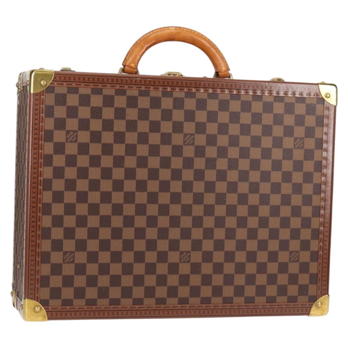 Louis Vuitton Cotteville Trunk Monogram Canvas Brown Canvas Bag (Authentic  )