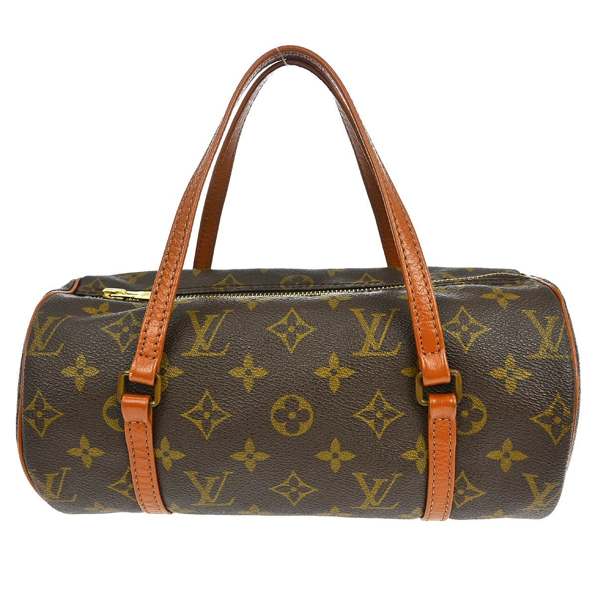 Louis Vuitton Papillon Handbag Monogram Canvas Brown Canvas Handbag ( )