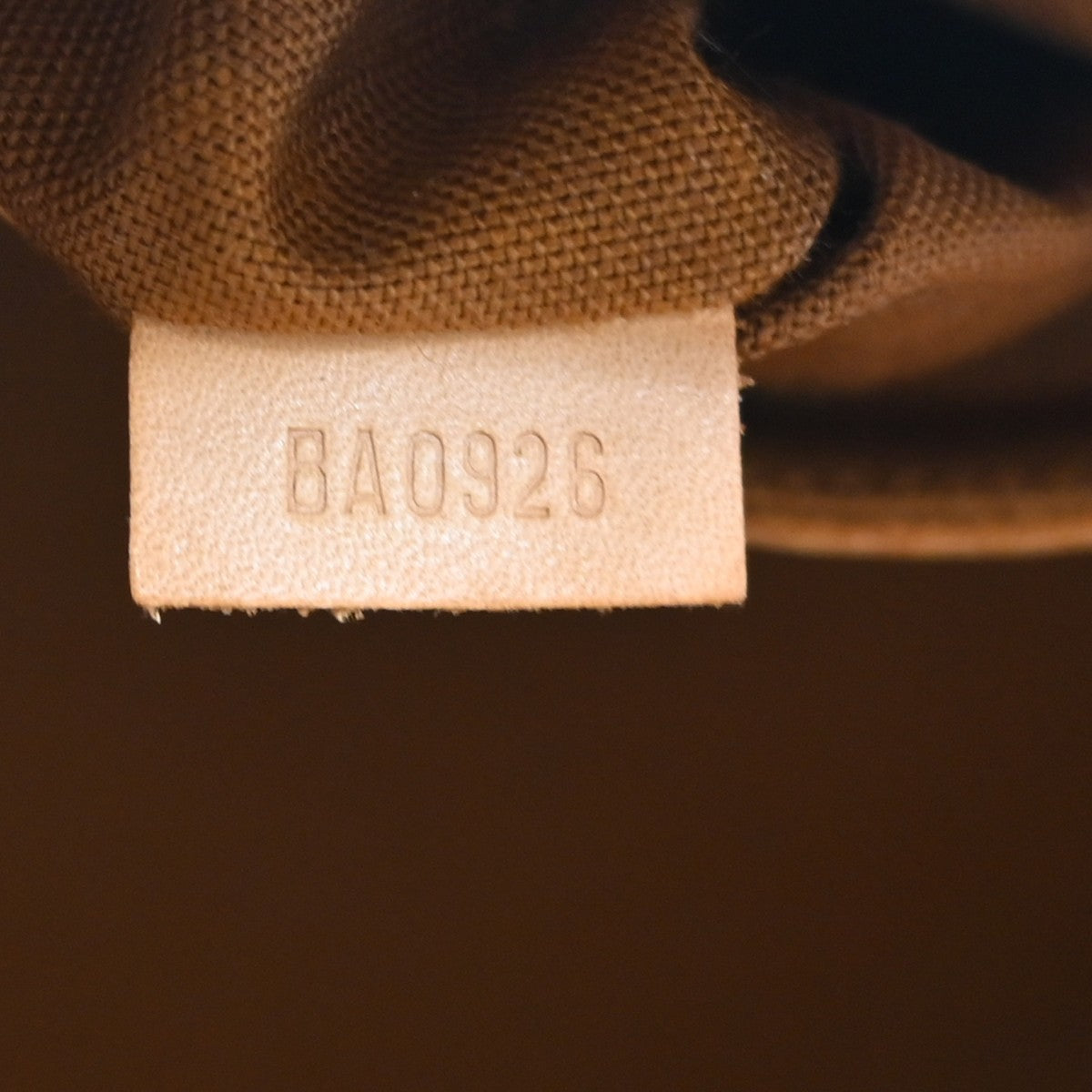 Louis Vuitton Alma Handbag Monogram Canvas Brown Canvas Handbag ( )