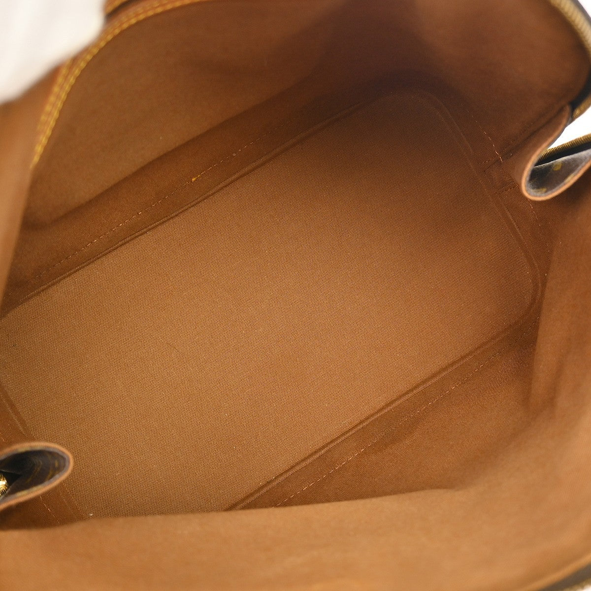 Louis Vuitton Alma Handbag Monogram Canvas Brown Canvas Handbag ( )
