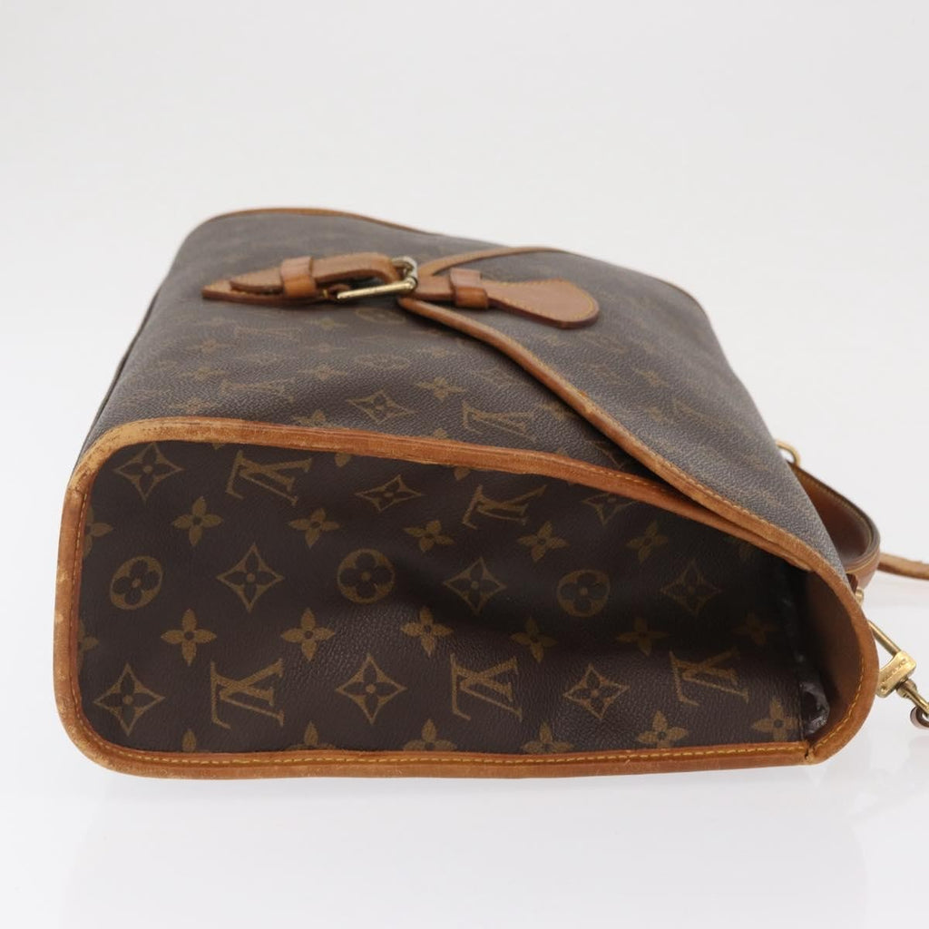 Louis Vuitton Beverly Briefcase Monogram Canvas Brown Canvas Briefcase Bag (Authentic  )