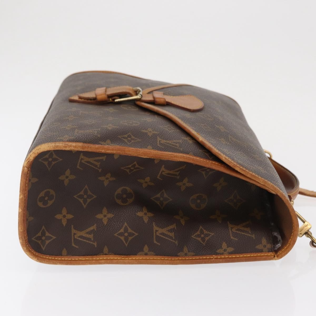 Louis Vuitton Beverly Briefcase Monogram Canvas Brown Canvas Briefcase Bag (Authentic  )
