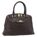 Gucci Guccissima Shoulder Bag Brown Canvas Handbag ( )