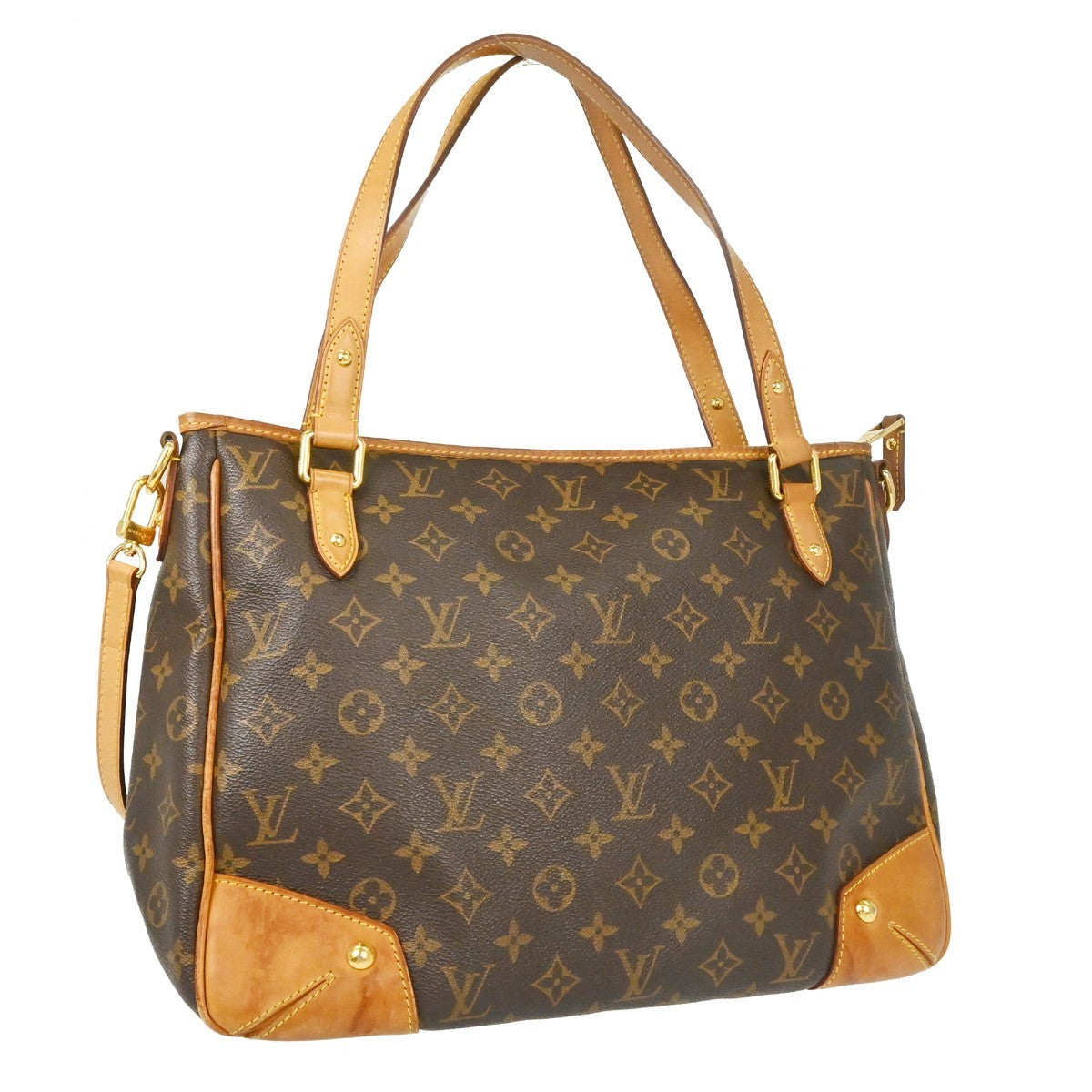 Louis Vuitton Estrela Handbag Monogram Canvas Brown Canvas Handbag ( )