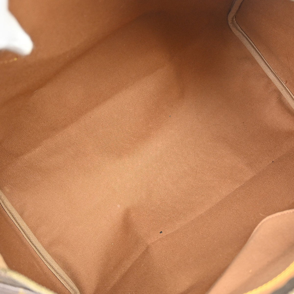 Louis Vuitton Speedy Handbag Monogram Canvas Brown Canvas Handbag ( )