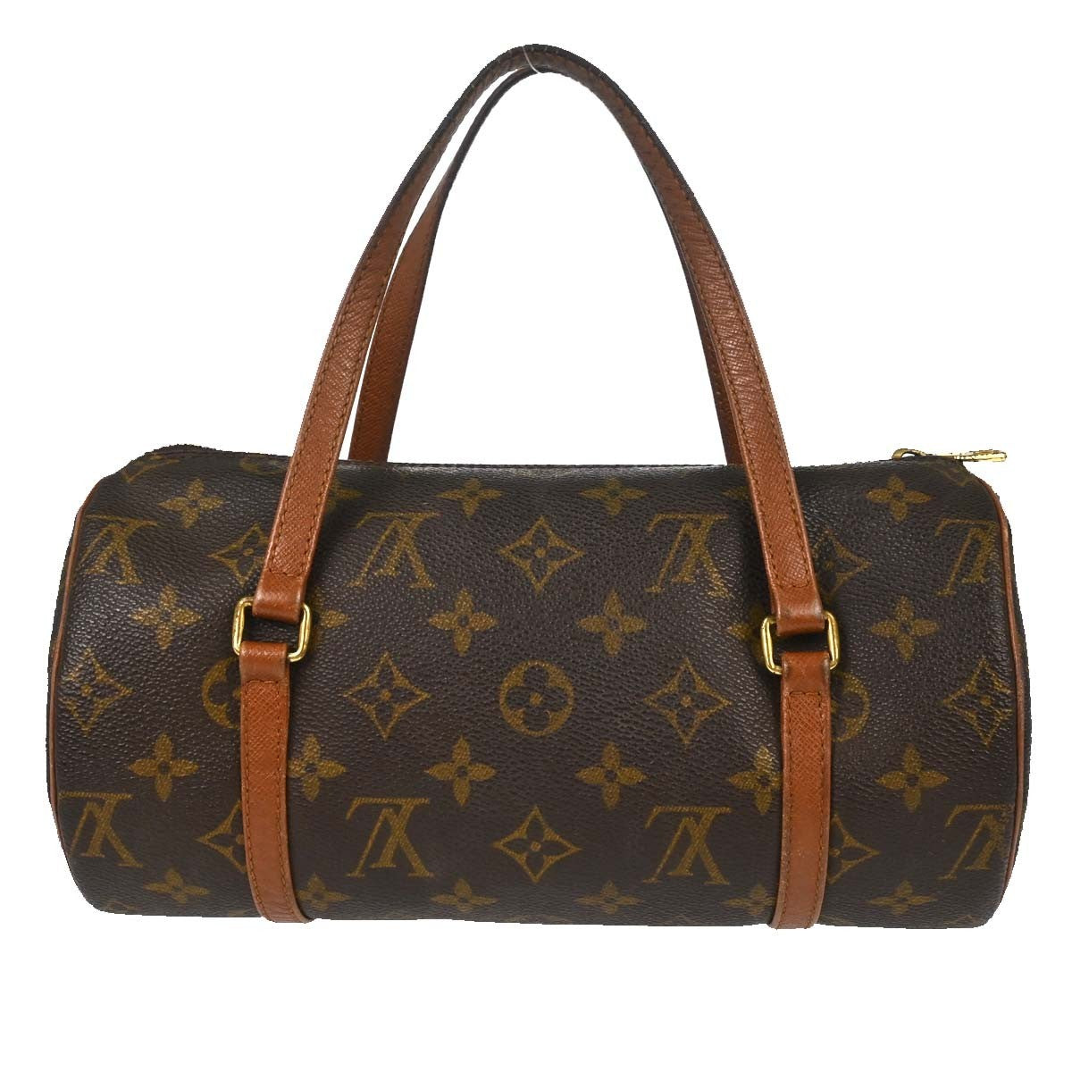 Louis Vuitton Papillon Handbag Monogram Canvas Brown Canvas Handbag ( )