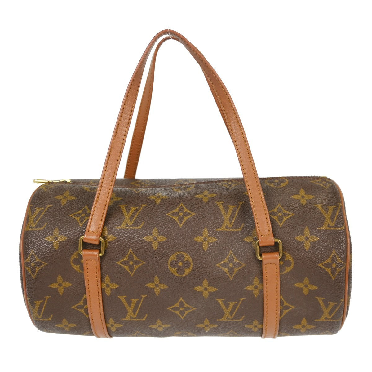 Louis Vuitton Papillon Handbag Monogram Canvas Brown Canvas Handbag ( )