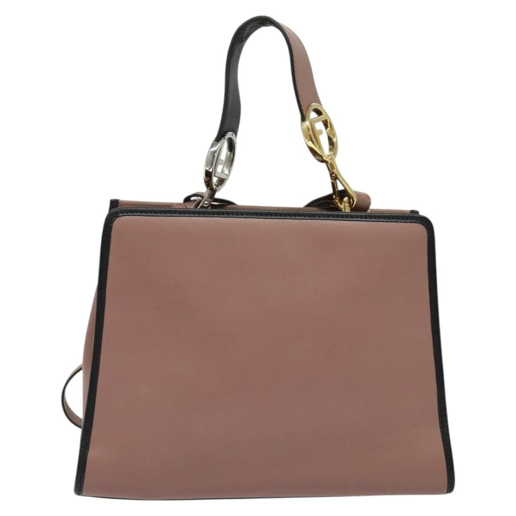 Fendi Runaway Bag Leather Pink Leather Bag (Authentic  )