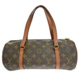 Louis Vuitton Papillon Handbag Monogram Canvas Brown Canvas Handbag ( )