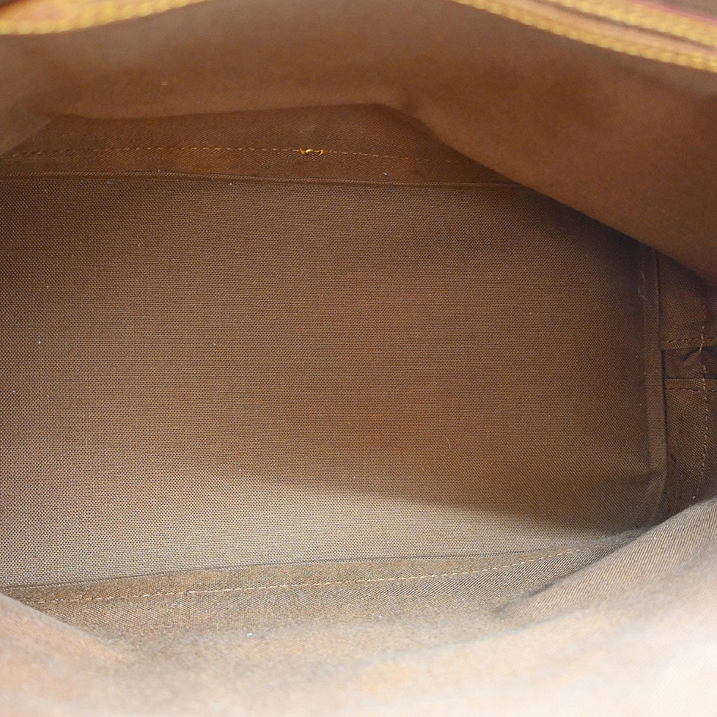 Louis Vuitton Alma Handbag Monogram Canvas Brown Canvas Handbag ( )