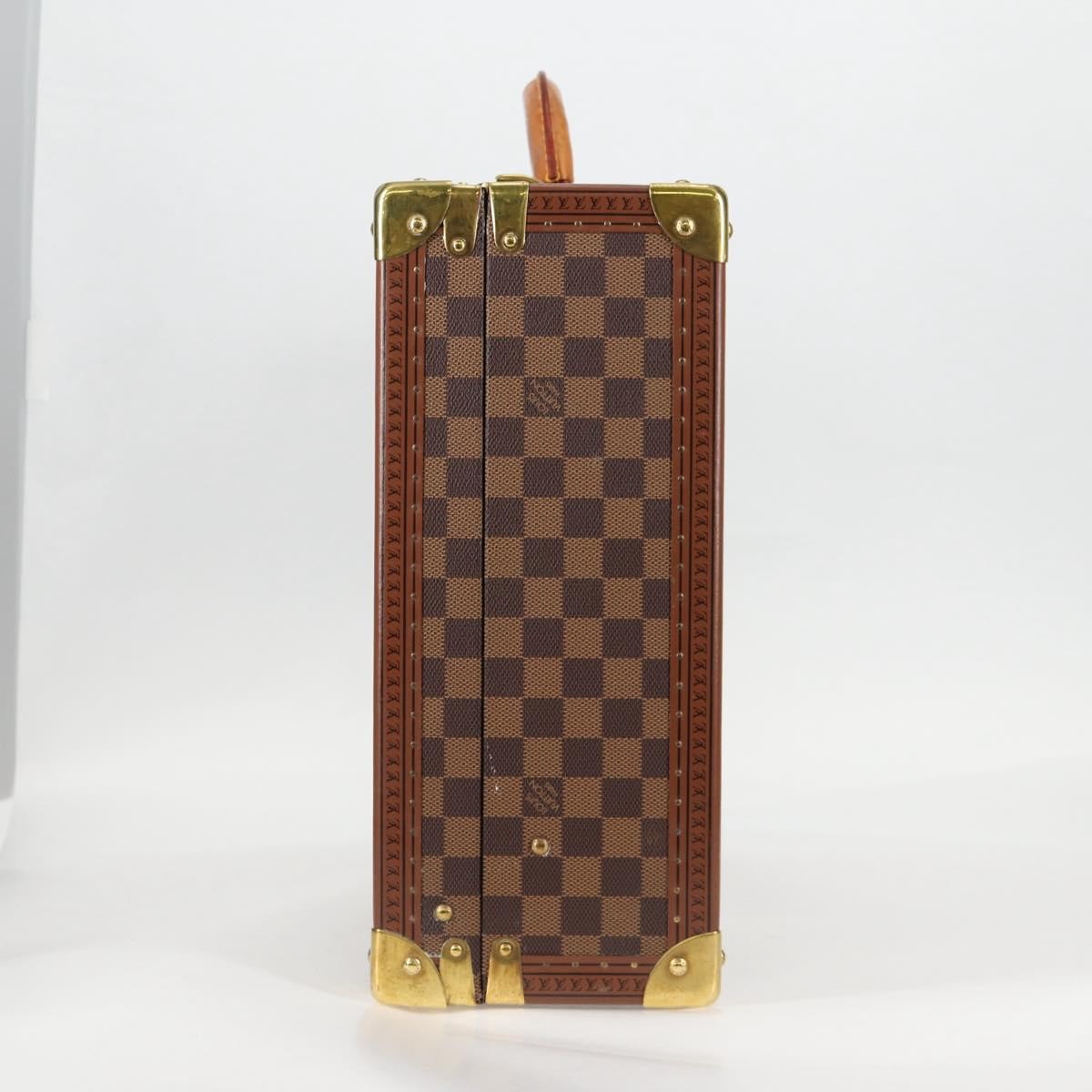Louis Vuitton Cotteville Trunk Monogram Canvas Brown Canvas Bag (Authentic  )