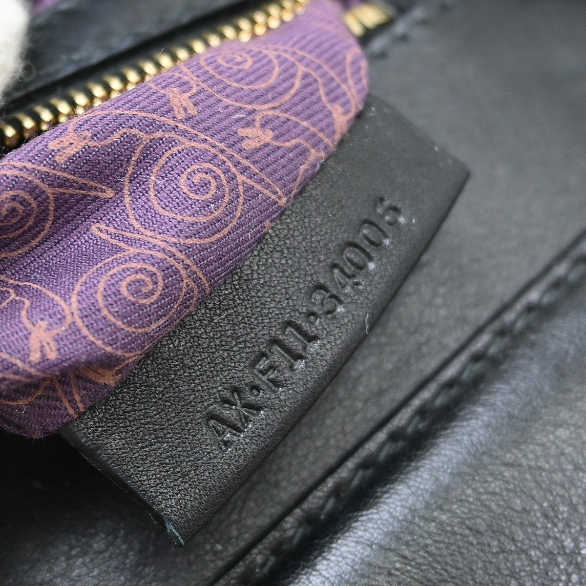 Bvlgari Isabella Rossellini Bag Canvas With Leather Black Canvas Handbag ( )