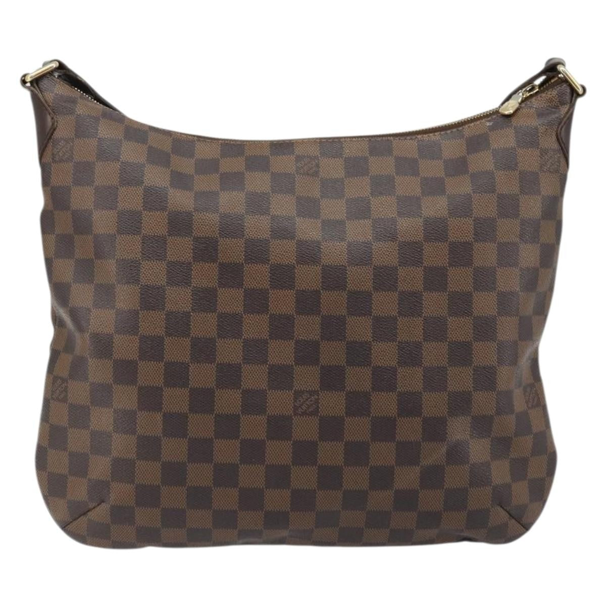 Louis Vuitton Bloomsbury Handbag Damier Brown Canvas Handbag (Authentic  )