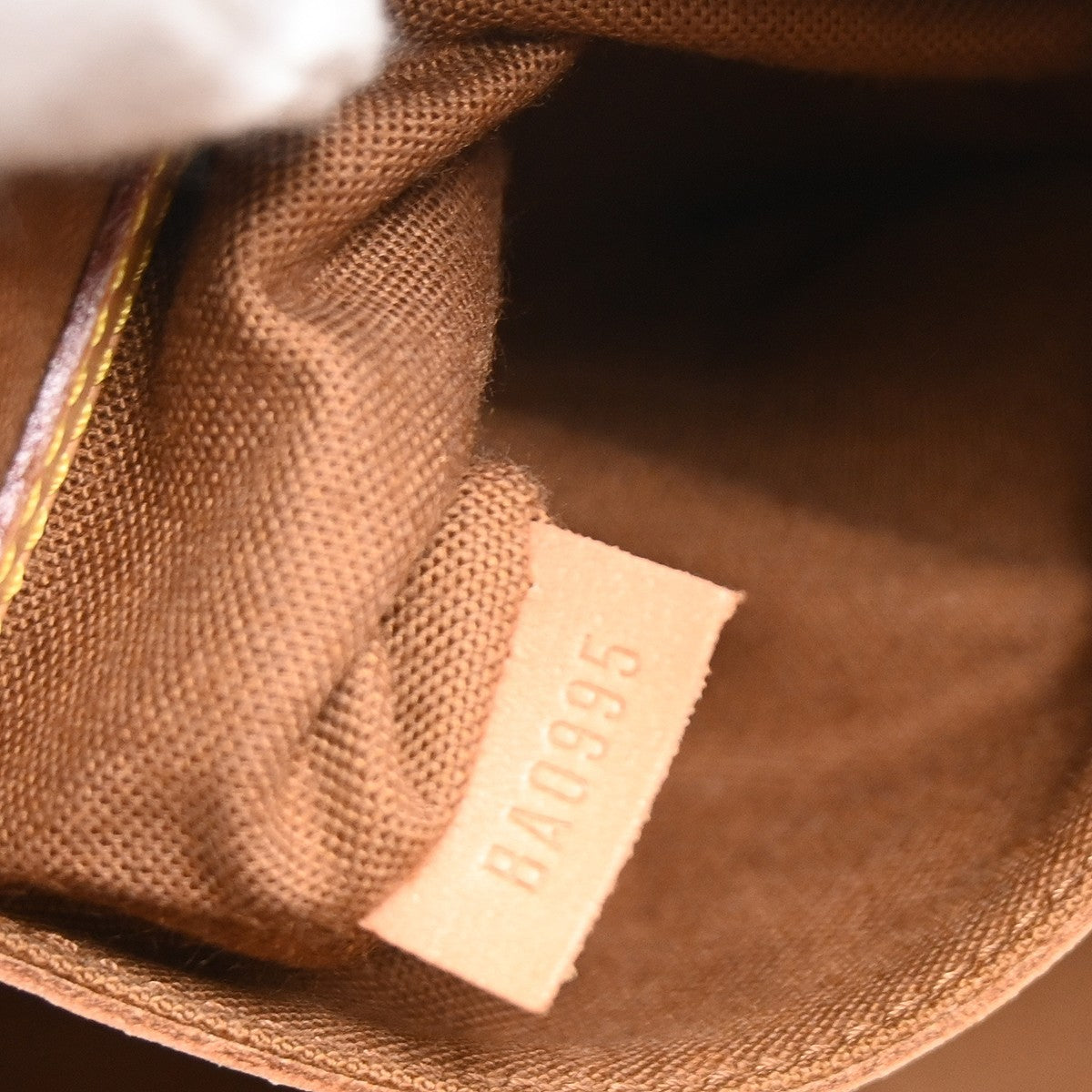 Louis Vuitton Alma Handbag Monogram Canvas Brown Canvas Handbag ( )