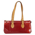 Louis Vuitton Rosewood Avenue Handbag Monogram Vernis Red Patent_Leather Handbag (Authentic  )