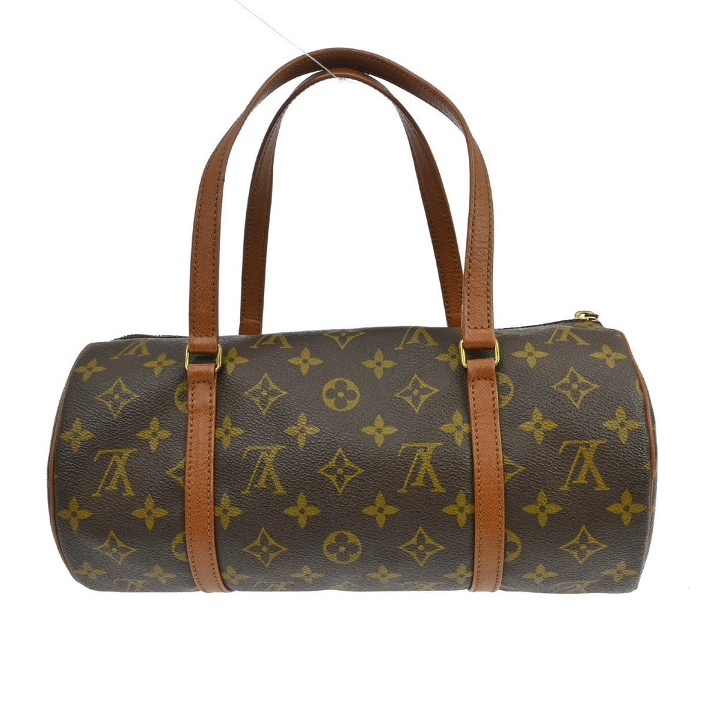 Louis Vuitton Papillon Handbag Monogram Canvas Brown Canvas Handbag ( )