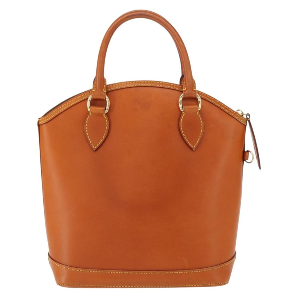 Louis Vuitton Lockit Handbag Nomade Leather Brown Leather Handbag (Authentic  )