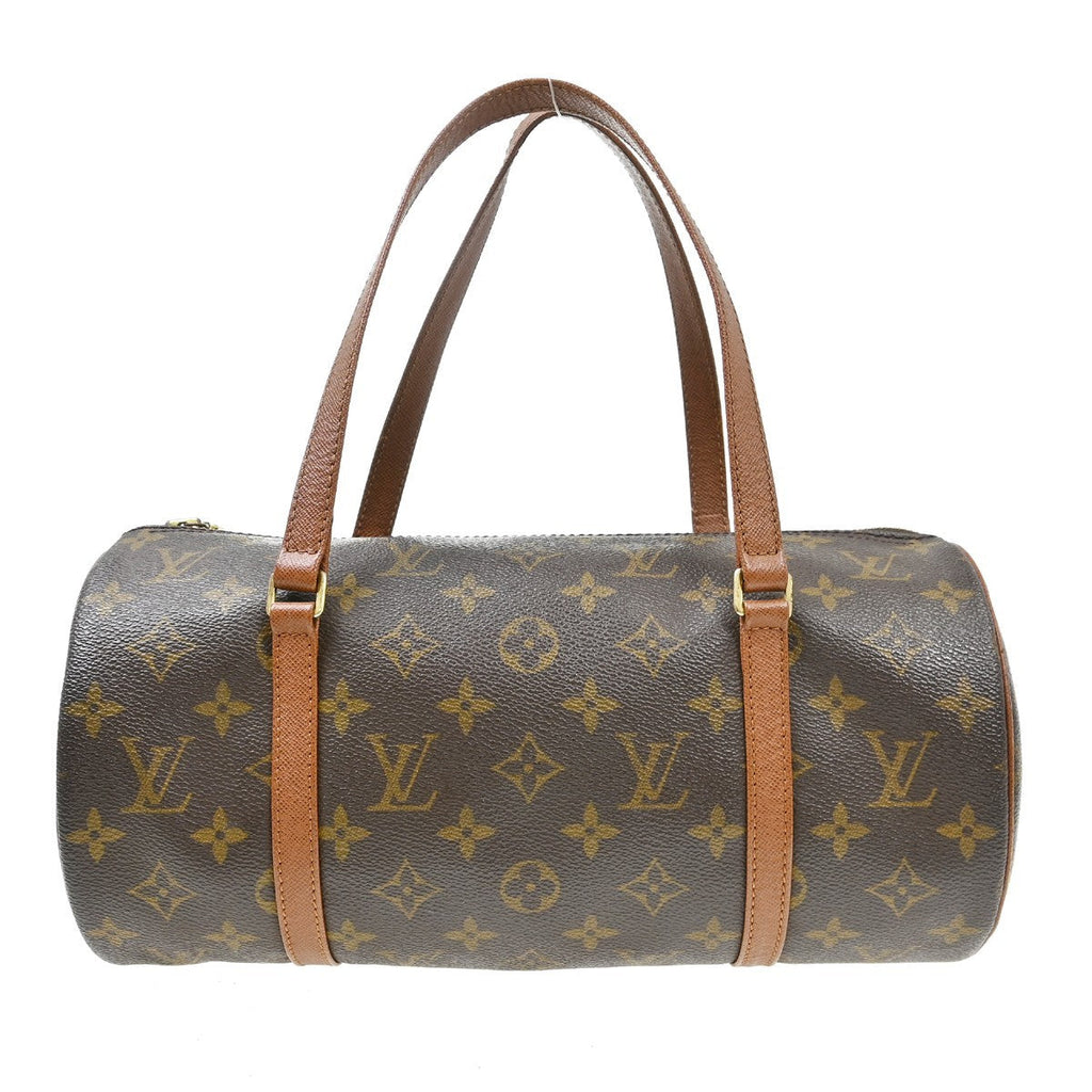 Louis Vuitton Papillon Handbag Monogram Canvas Brown Canvas Handbag ( )