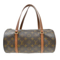 Louis Vuitton Papillon Handbag Monogram Canvas Brown Canvas Handbag ( )