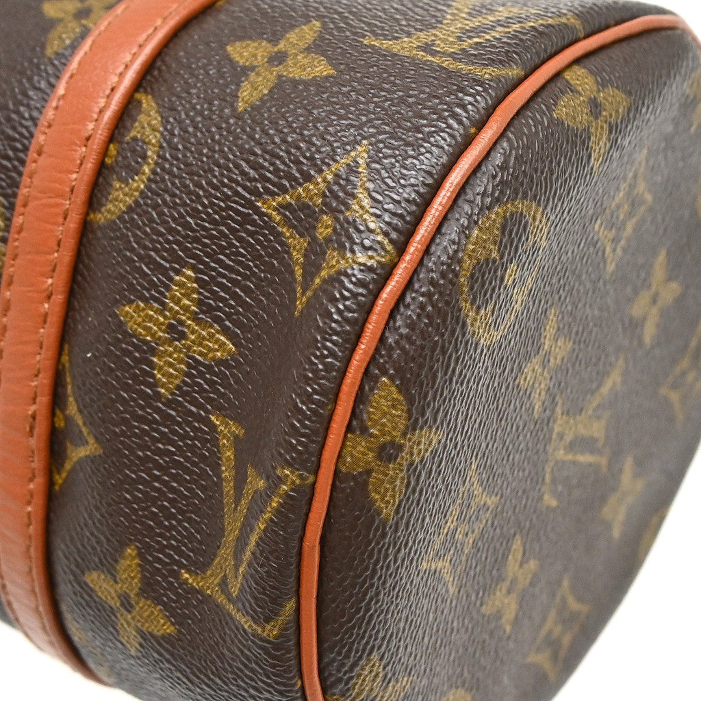 Louis Vuitton Papillon Handbag Monogram Canvas Brown Canvas Handbag ( )
