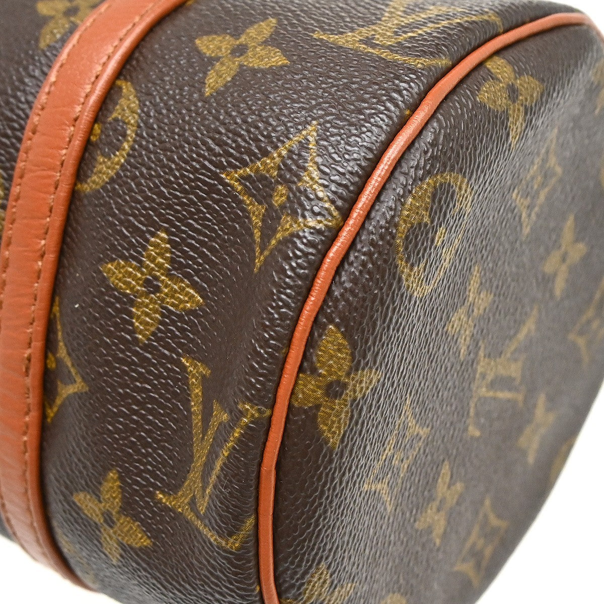 Louis Vuitton Papillon Handbag Monogram Canvas Brown Canvas Handbag ( )