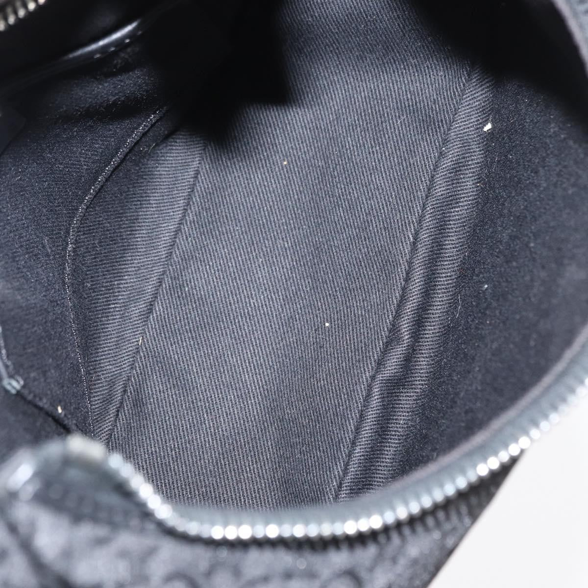 Celine Ava Bag Macadam Canvas Black Canvas Handbag (Authentic  )