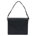 Saint Laurent Vintage Handbag Leather Black Leather Handbag (Authentic  )
