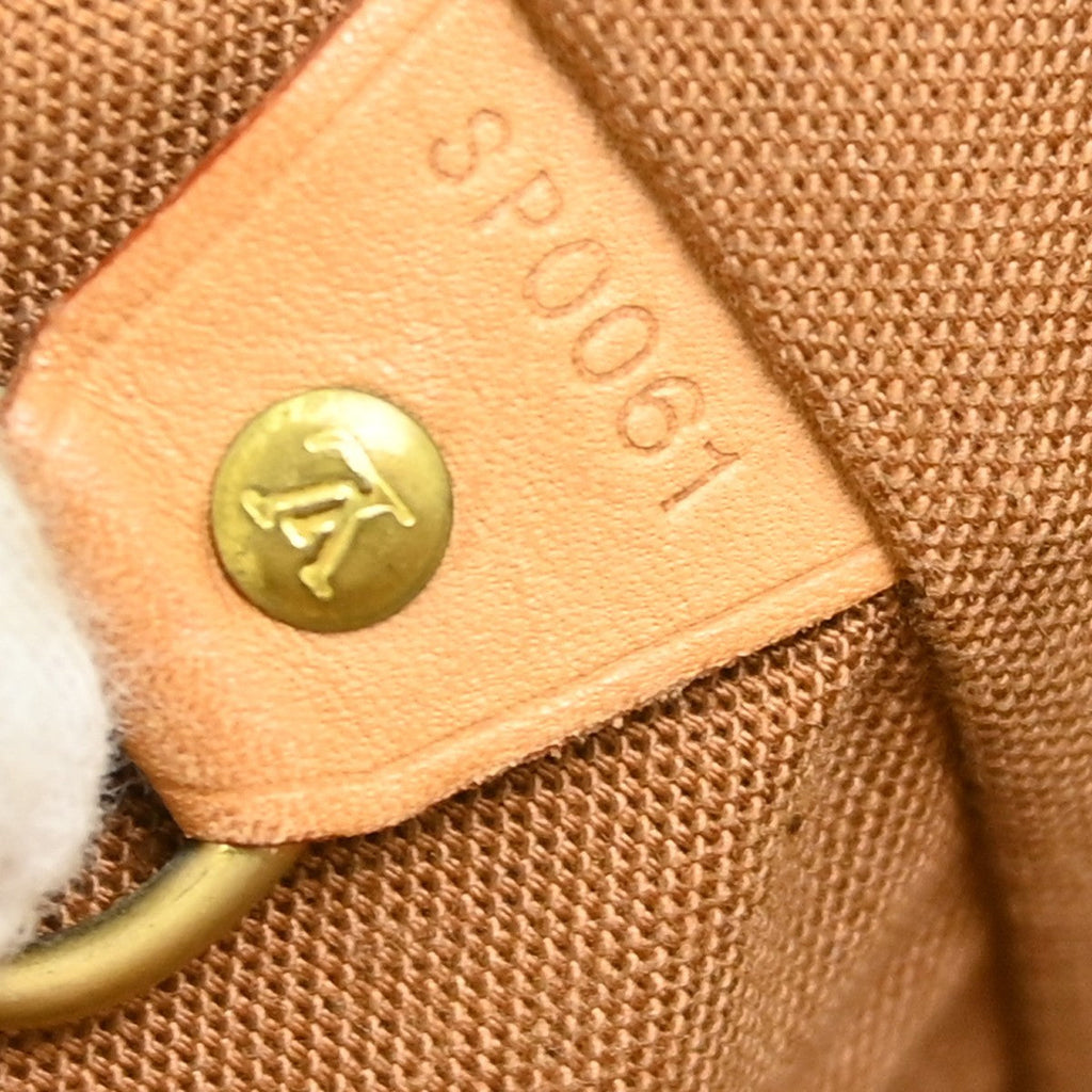Louis Vuitton Montsouris Backpack Monogram Canvas Brown Canvas Backpack Bag ( )