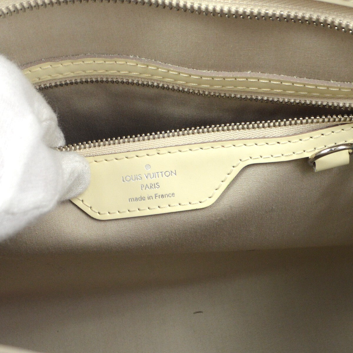 Louis Vuitton Brea Handbag Epi Leather Beige Leather Handbag (Authentic  )