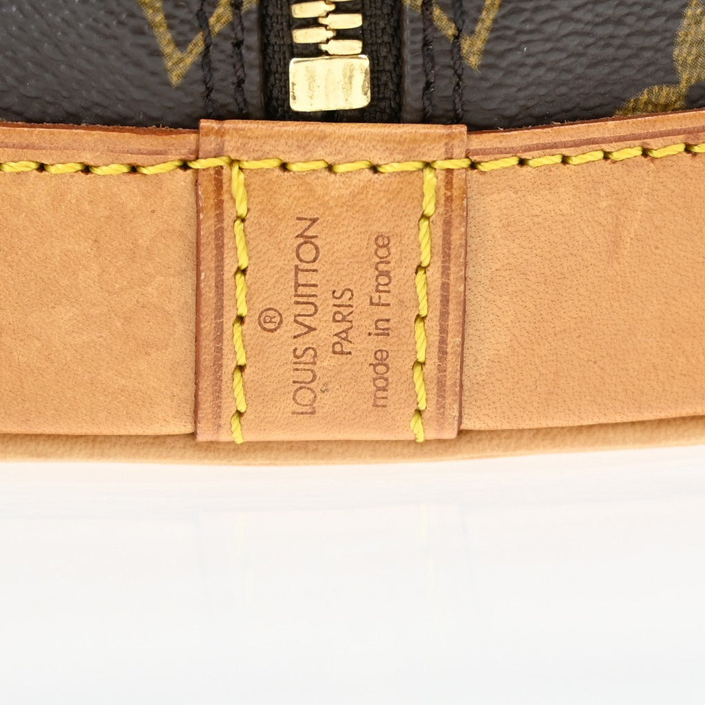 Louis Vuitton Alma Handbag Monogram Canvas Brown Canvas Handbag ( )