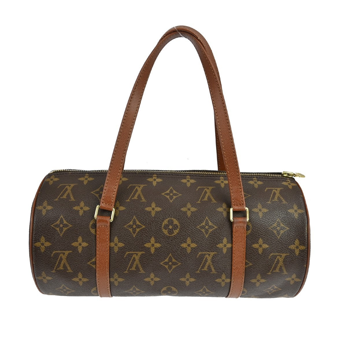 Louis Vuitton Papillon Handbag Monogram Canvas Brown Canvas Handbag ( )