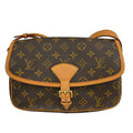 Louis Vuitton Sologne Handbag Monogram Canvas Brown Canvas Handbag ( )
