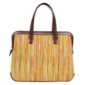 Hermes Escapada Handbag Vibrato Orange Leather Handbag (Authentic  )