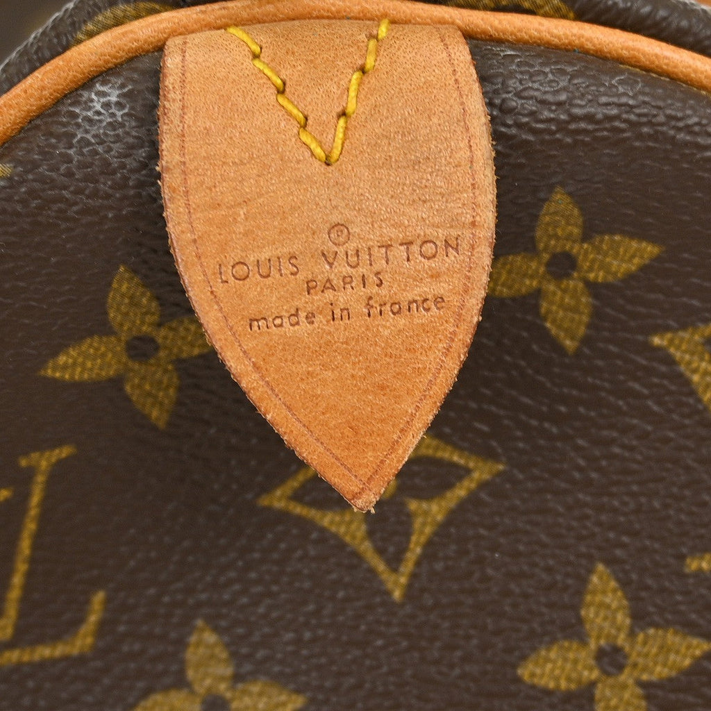 Louis Vuitton Keepall Bag Monogram Canvas Brown Canvas Handbag ( )