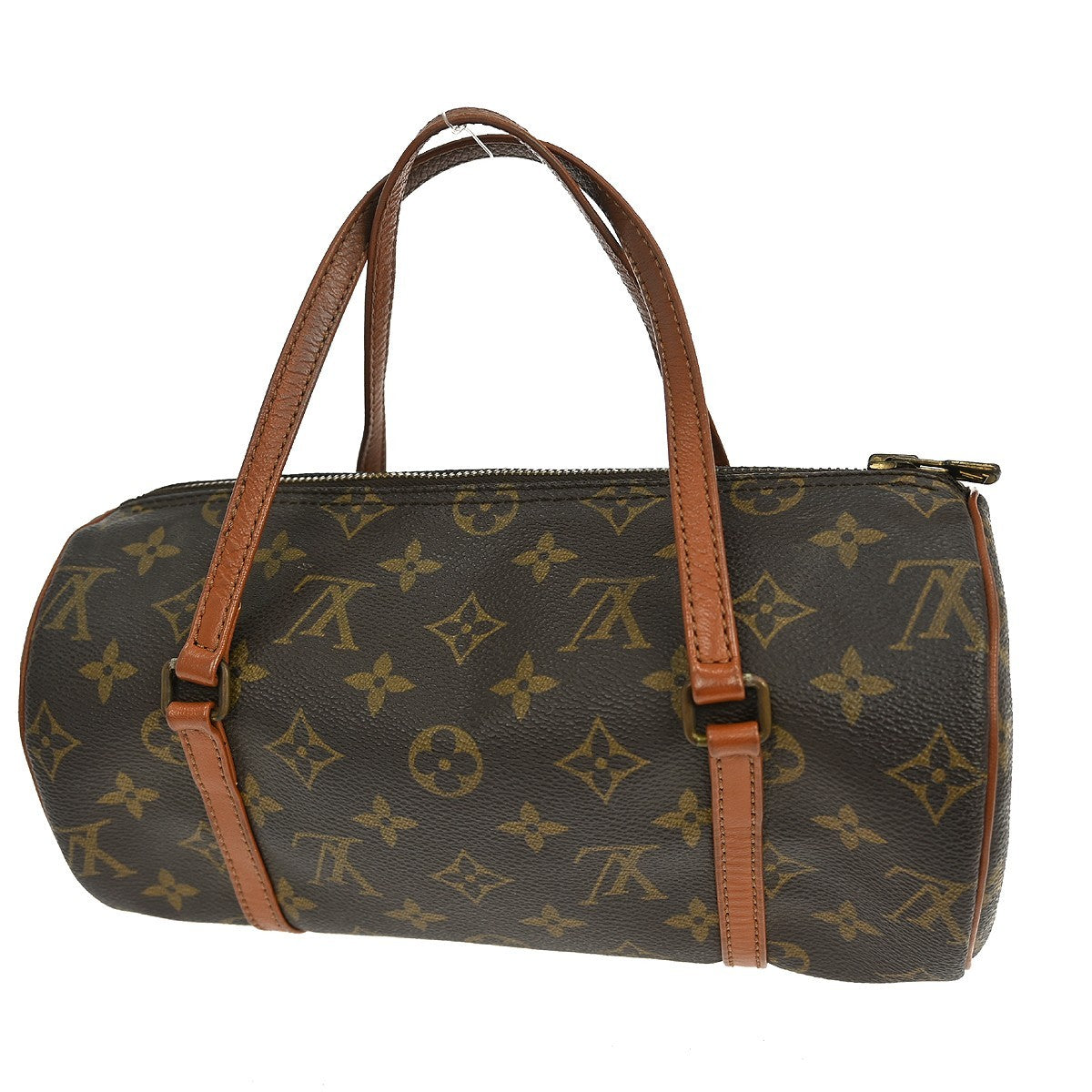 Louis Vuitton Papillon Handbag Monogram Canvas Brown Canvas Handbag ( )