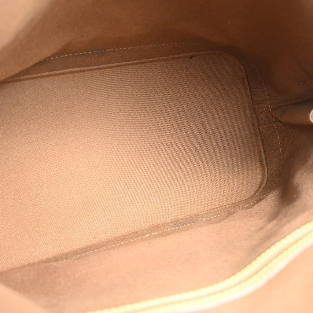 Louis Vuitton Alma Handbag Monogram Canvas Brown Canvas Handbag ( )