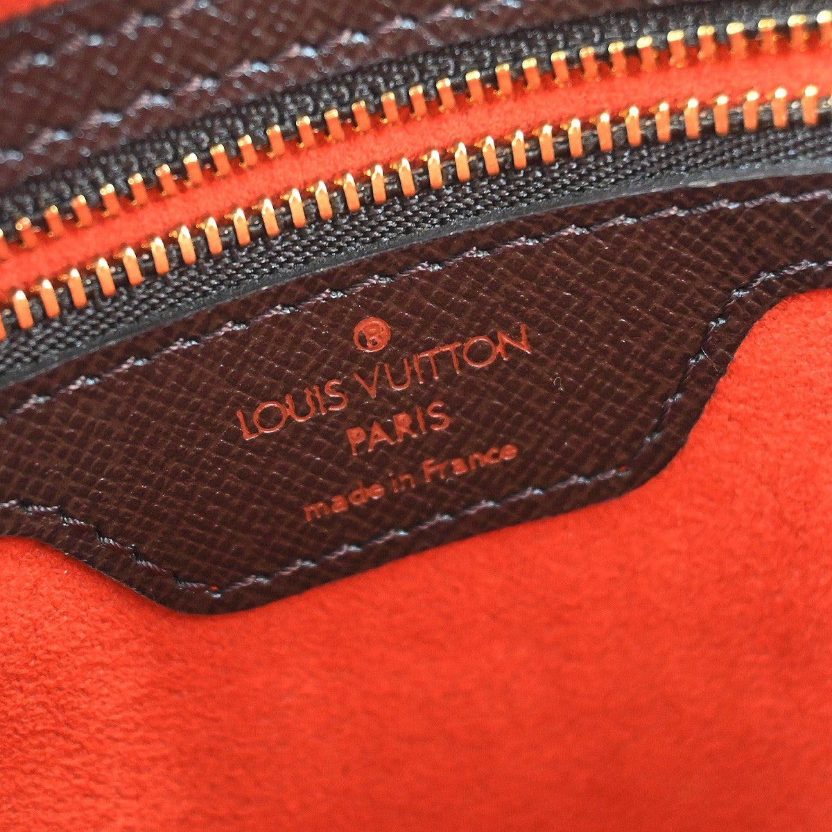 Louis Vuitton Triana Bag Damier Brown Canvas Handbag ( )