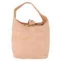 Chanel Square Stitch Tassel Hobo Quilted Leather Pink Leather Handbag ( )