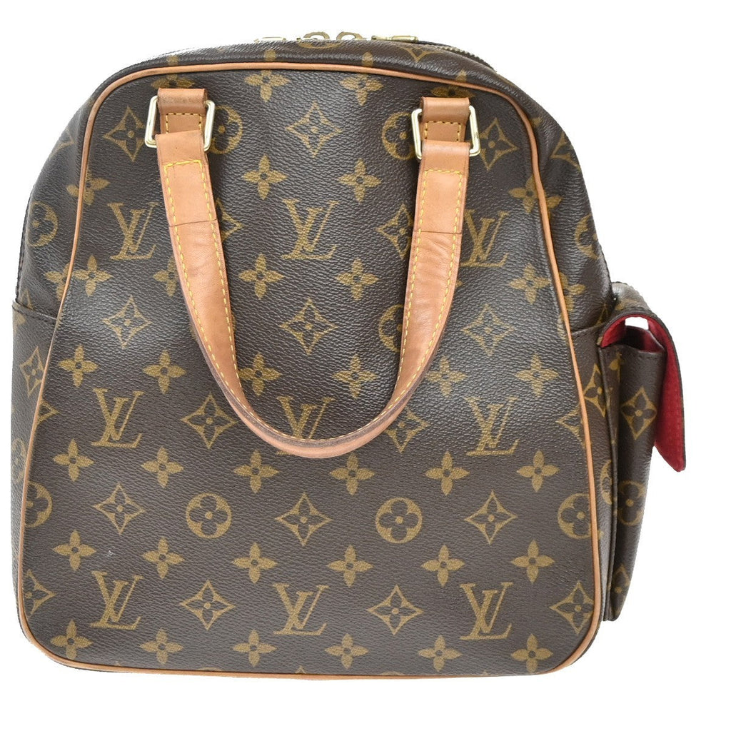 Louis Vuitton Excentri-Cite Handbag Monogram Canvas Brown Canvas Handbag (Authentic  )