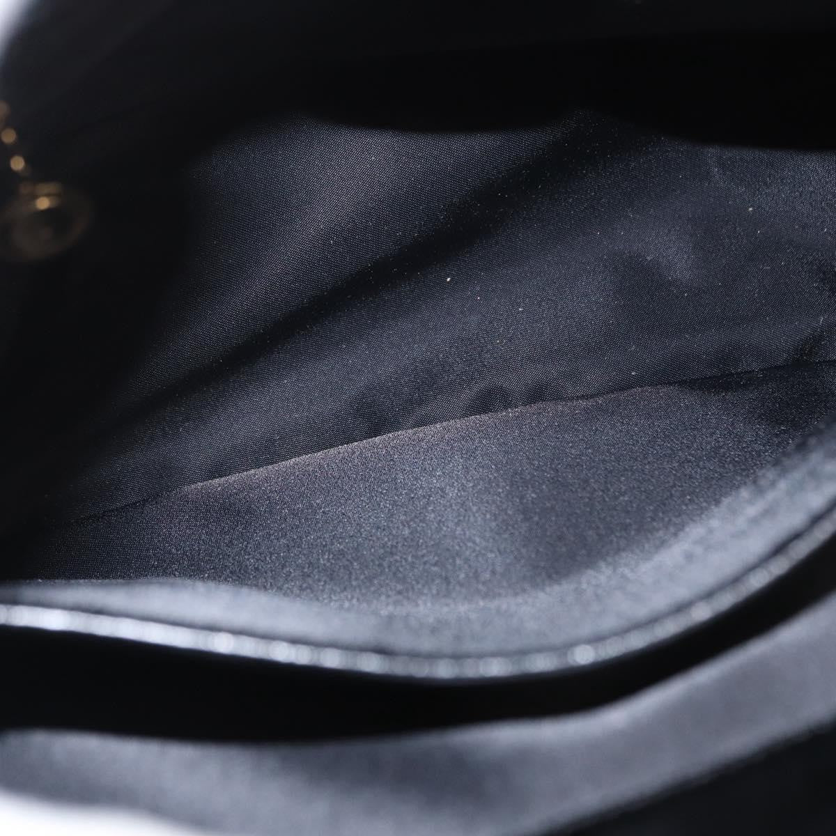 Gucci Vintage Handbag Leather Black Leather Handbag (Authentic  )