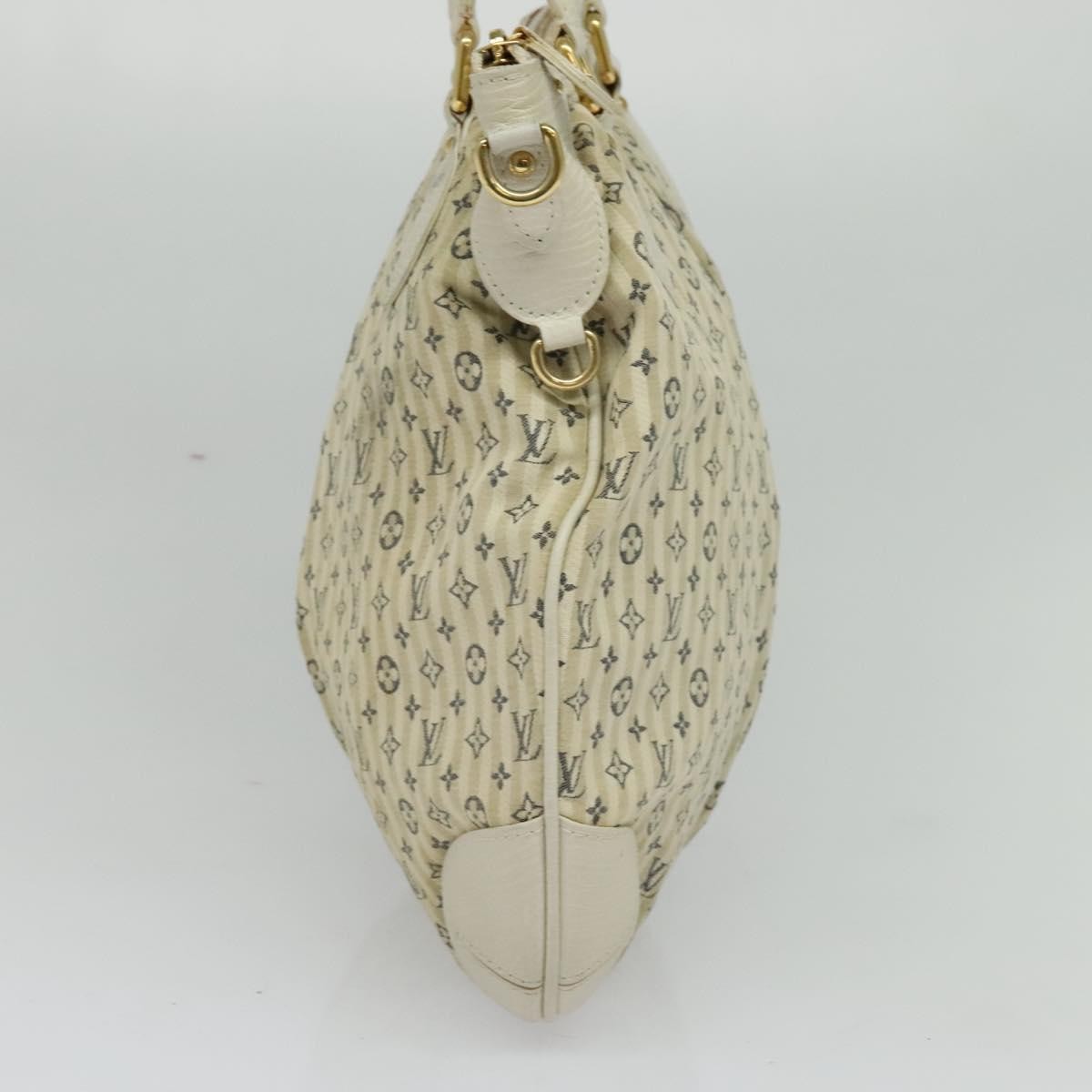 Louis Vuitton Marina Handbag Mini Lin Croisette Beige Canvas Handbag (Authentic  )
