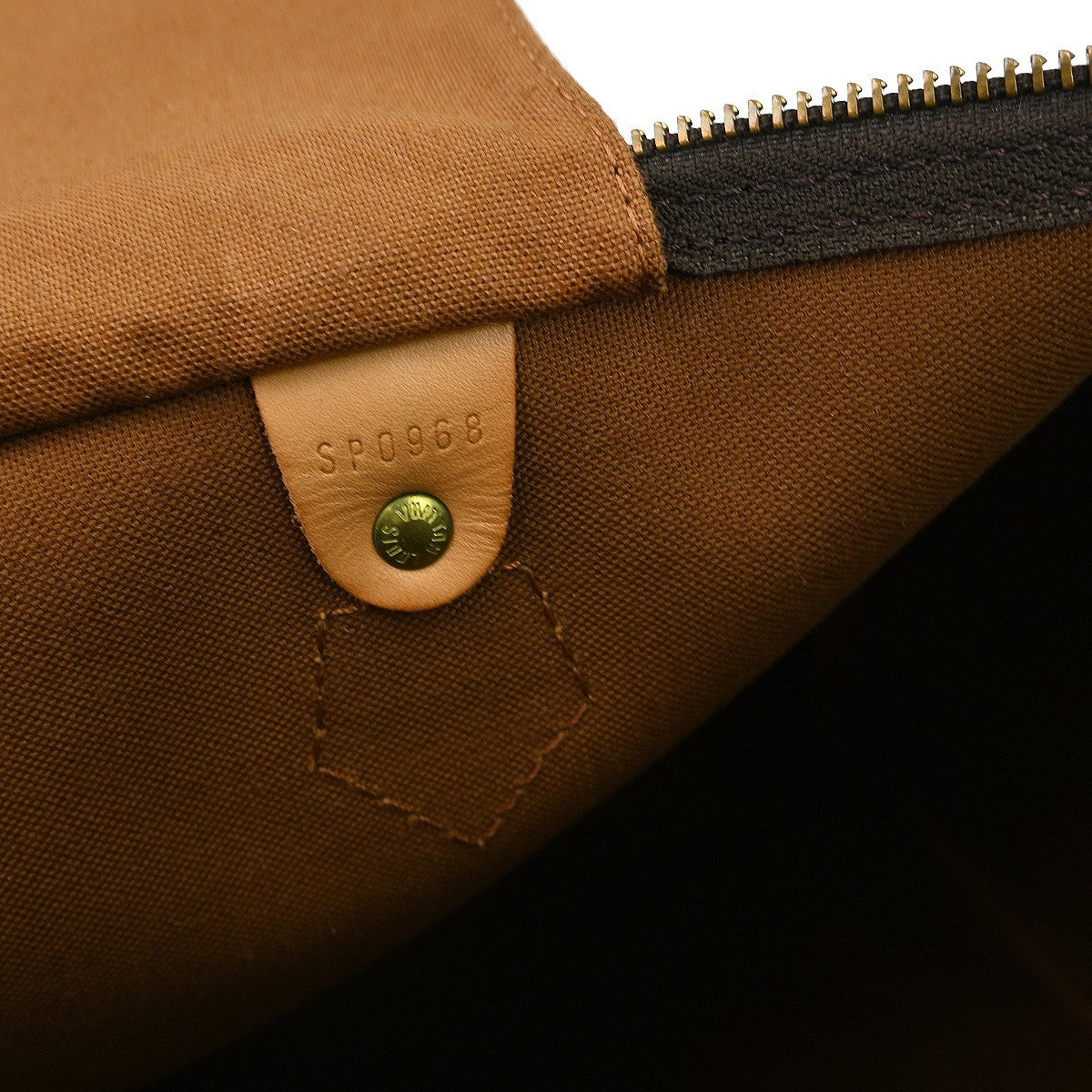 Louis Vuitton Speedy Handbag Monogram Canvas Brown Canvas Handbag ( )