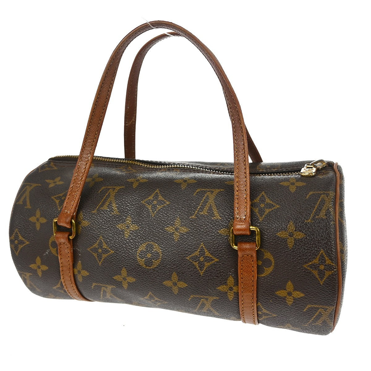 Louis Vuitton Papillon Handbag Monogram Canvas Brown Canvas Handbag ( )