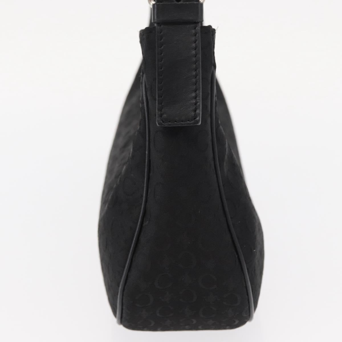 Celine Ava Bag Macadam Canvas Black Canvas Handbag (Authentic  )