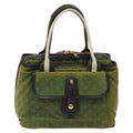 Louis Vuitton Sac Mary Kate Handbag Mini Lin Khaki Canvas Handbag ( )