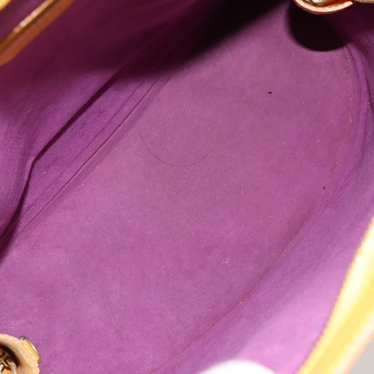 Louis Vuitton Gobelins Backpack Epi Leather Yellow Leather Backpack Bag ( )