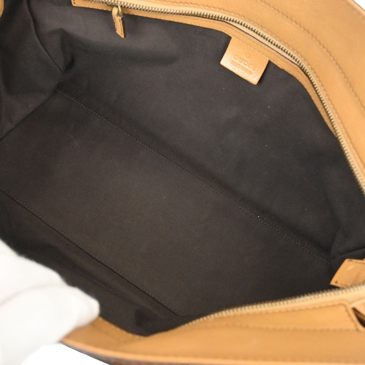 Gucci Blondie Satchel Leather Brown Leather Handbag (Authentic  )