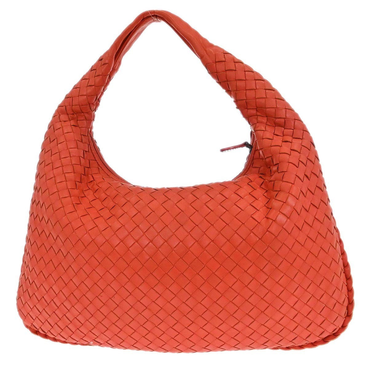 Bottega Veneta Veneta Hobo Intrecciato Nappa Pink Leather Handbag (Authentic  )