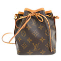 Louis Vuitton Noe Handbag Monogram Canvas Brown Canvas Handbag ( )